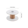 NUOBESTY 10pcs Empty Wire Spools Removable Paper Sewing Spools Thread