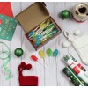 Christmas 3D Light Bulb Suckers - Holiday Lollipops Individually Wrapped