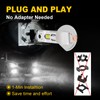 AHOBXD AHOBXD H1 Fog Light Bulbs 6500K White Super Bright