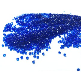 Briliant Shop 2.5mm Acrylic Color Faux Round Diamond Crystals Treasure Gems for Table Scatters, Vase Fillers, Event, Wedding, Arts & Crafts (10000 pcs) (Royal Blue)