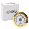 Quality Importers Analog Humidity Hygrometer - HYG-75G Gold