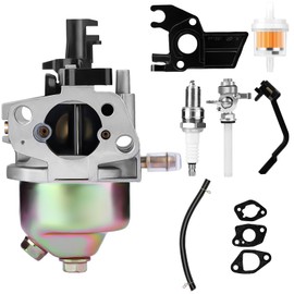 SOFO 212cc Carburetor Kit for Predator 4000 3000 3050 3200 4375 Watts Generator for Honda GX120 GX160 GX200 Generac 196cc 208cc 212cc 224cc 7HP 6.5HP Engine with Fuel Filter & Spark Plug