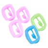5pcs Silicone Cheek Retractor Soft Mouth Opener Reusable Intraoral Lip