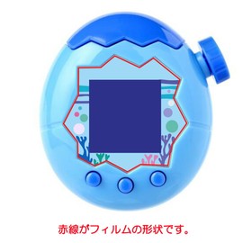 [Set of 2] ClearView Tamagotchi Paradise [High Performance Anti-Reflection] LCD Protective Film, High Performance Anti-Reflection (Smooth Touch/Antibacterial) Type, Made in Japan