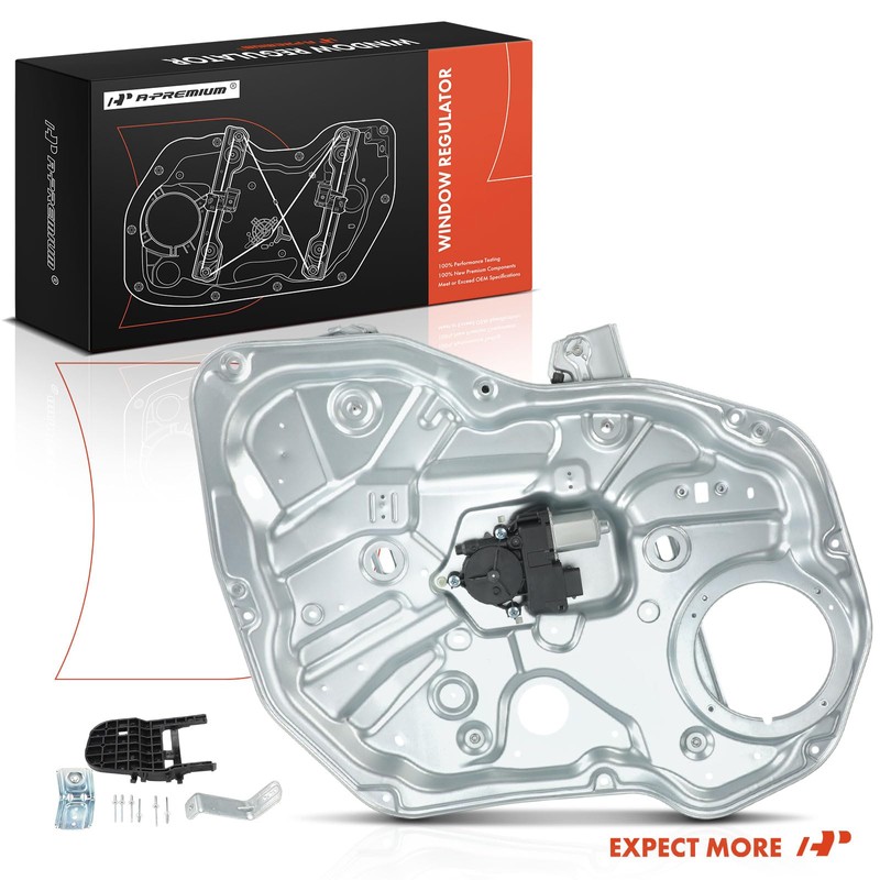 A-Premium Front Driver Side Electric Power Window Regulator with Motor