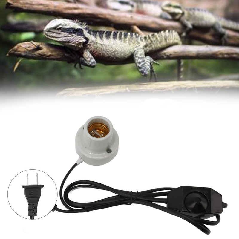 Reptile Heat Lamp Holder Ceramic Heat Lamp Holder High Temperature