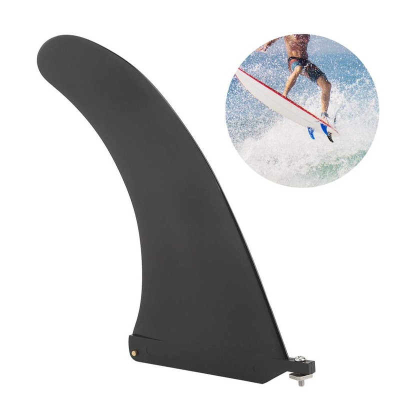 Keenso Surfboard Fins, 10 Inch Environmentally Friendly PVC Durable Surfboard