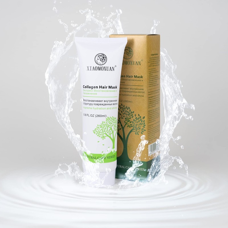 Xiaomoxuan Collagen Hair Mask with Organic Tea Tree Oil for