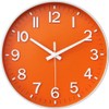 HZDHCLH 20 cm Silent Wall Clock without Ticking Sweeping Second
