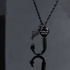 Gredstar Gone Fishing Urn Necklace for ashes Fish hook Cremation