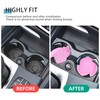 Amooca Automotive Cup Holders Universal Car Cup Coaster Waterproof Non-Slip