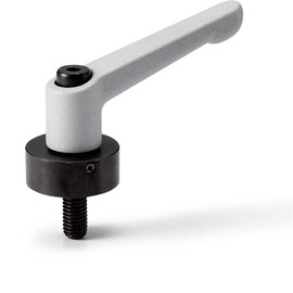 NBK Mechanical Element Parts Clamp Lever with Eccentric Cam LDM-8-EC-SG (Silver)