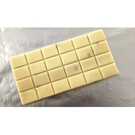 Callebaut Belgian White Chocolate Bar With Crushed Caramel Toffee Crunch 4oz bar - 4oz White Chocolate Toffee Crunch Bar