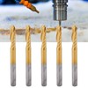 5pcs CNC Router Bits Spiral End Mill Milling Cutter Set