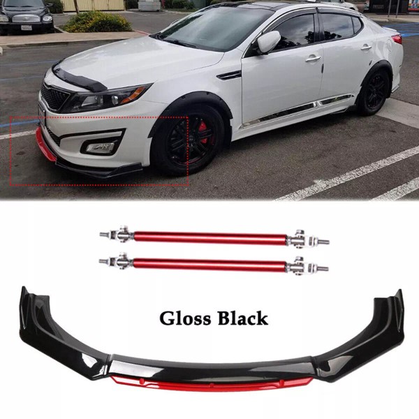 Unbranded For KIA K5 GT GT-line Front Bumper Lip Splitter