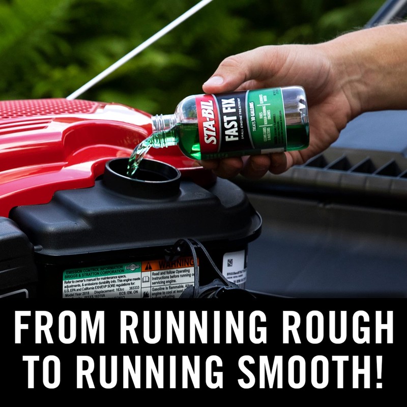 STA-BIL Fast Fix - Small Engine Treatment, Cleans Carburetors &