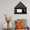 Tieeqe Large Military Shadow Box - Solid Wood Burial Flag