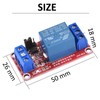 XUGERIP 4 PCS 12V 1 Channel Relay Module with Optocoupler