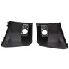 KUAFU Front Bumper End Cap W/Fog Light Hole Compatible with