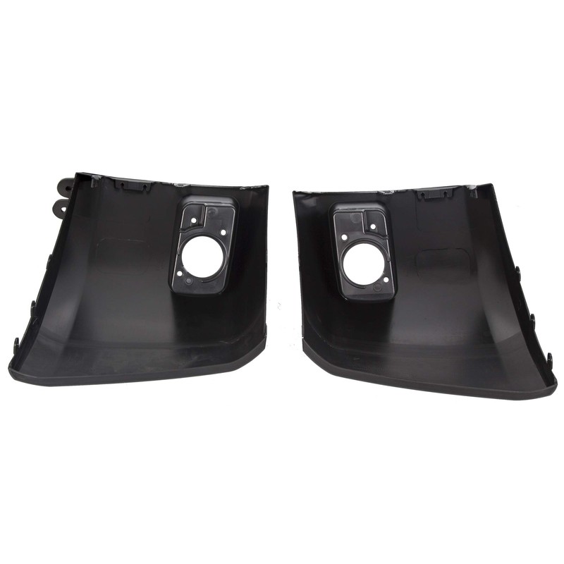 KUAFU Front Bumper End Cap W/Fog Light Hole Compatible with