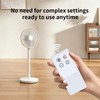 RYQIF Replacement Remote Control Intended for Midea FZ10-16AR Column Fan，for
