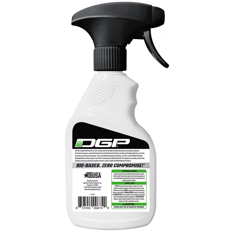 DGP Multi-use All-in-1 biodegradeable Oil, 11 oz