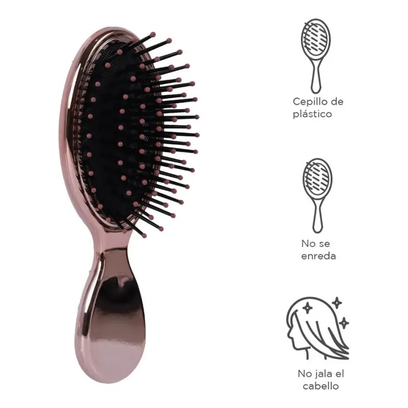 Miniso Mini Cepillo Para Cabello Sparkling Star Sintético Go
