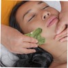 LALAFINA 4 Pcs Jade Comb Jade Stone Comb Gua Sha