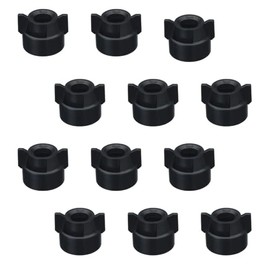12 of Quick TeeJet Black Nylon Cap Fits TK, TX, TXA, TG, Hose Shanks & Disc Core Farmer Bob's Parts CP114444A-1-CE