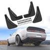 Front & Rear Mud Flaps Splash Guards Compatible for Dodge
