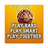 Makoroni - PLAY HARD PLAY SMART PLAY TOGETHER Basketball Ceramic