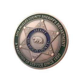 10 Pcs LA LOS ANGELES COUNTY SHERIFF DEPARTMENT Police Challenge Coin