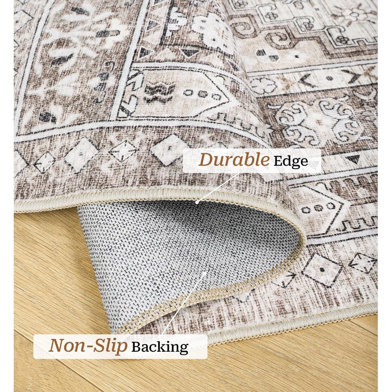 befbee 6x9 Area Rugs for Living Room - Stain Resistant