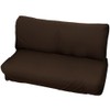 Arie (a-rie) Sofa Cover Petite Elbow without Sofa Bed Brown