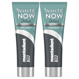 Toothpaste White Now Detox, Teeth 3 Times Whiter, Instant with Mineral Clay and Activated Carbon. With 96% Ingredients of Natural Origin 75 ml (2)