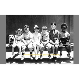 Our Gang PHOTO Little Rascals Spanky, Darla, Porky, Alfalfa, Buckwheat