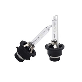 KYOUDEN D4C D4S D4R HID Bulb, 35W/55W, 6000K, White, 12V/24V, Super Shockproof, D4 HID Bulb, For Car, Headlight, Set of 2 (6000K)