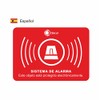 iSecur® Alarm Stickers 5 x 3.5 cm Pack of 6