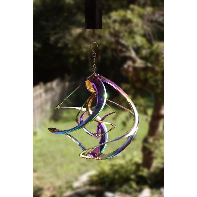 Red Carpet Studios 31065 Hanging Cosmix Wind Spinner, Double Helix,