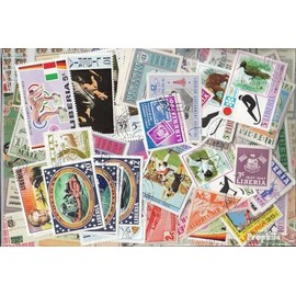 Liberia 100 different stamps (Stamps for collectors)
