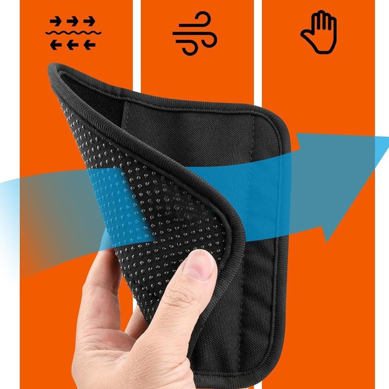 Kettlebell Handle Sleeve - Pull-up Grip Cover Wrap - Non-Slip