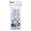 Skater SFR1-A Sanrio Cinnamoroll, Mashugummy Spoon and Fork Set, Cutlery,