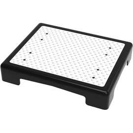 Mobility Step Stool - Indoor/Outdoor Step Platform Stepping Stool for Daily Assistance With Slip-Resistant Top and 440-Pound Capacity by Bluestone