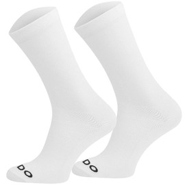 TODO Cycling Socks for Men and Women Breathable Road Bike Socks Men's Cycling Socks with Motif, also Running Socks, White