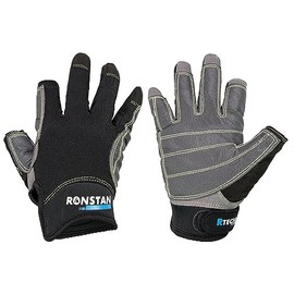 Ronstan Sticky Race Glove 3 Finger, Black, M