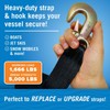 Better Boat Heavy Duty Trailer Winch Strap Replacement with Zinc