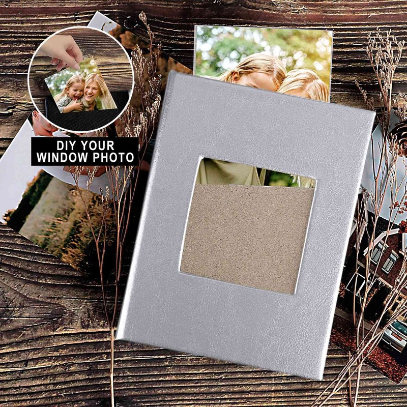 Ywlake Photo Album 4x6 100 Pockets 2 Packs, Small Mini