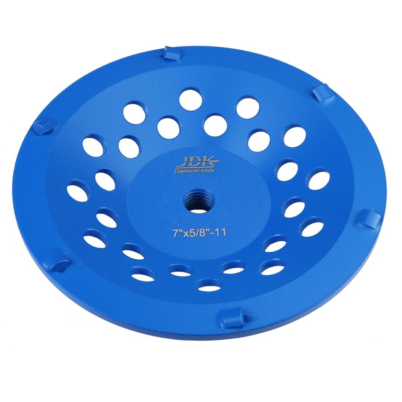 JDK 7 Inch PCD Grinding Disc with 5/8’’-11 Thread for