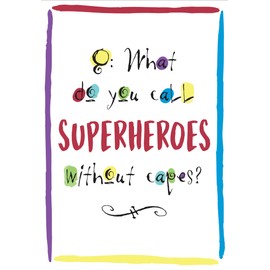 Funny Father's Day Card 2021 - Humorous (Super Dad (Superheros without capes))