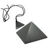 Karelian Heritage Genuine Natural Shungite Amulet Pyramid Protection Set (Triangle)